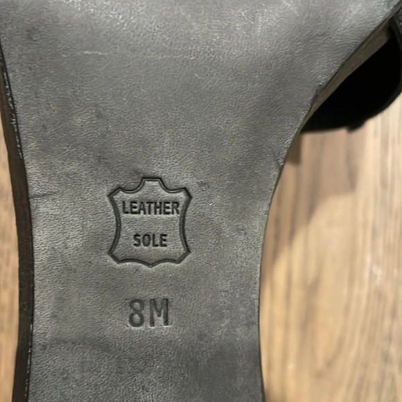 Tory Burch Black Elastic Ankle Strap Embellished Jewel High Heel Pumps Size 8 - Picture 8 of 11